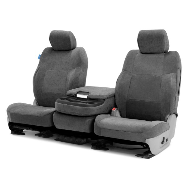Coverking® - Suede 2nd Row Charcoal Custom Seat Covers