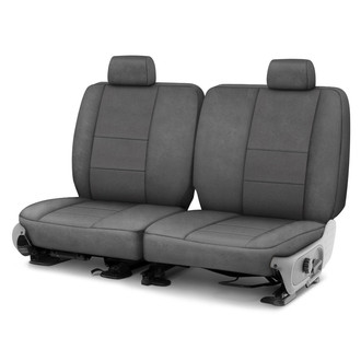 Coverking® - Suede 3rd Row Charcoal Custom Seat Covers