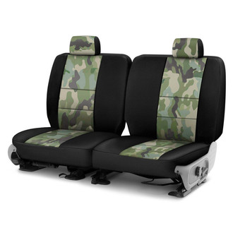 Coverking® - Traditional 3rd Row Camo Jungle Custom Seat Covers