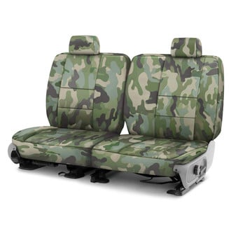 Coverking® - Traditional 2nd Row Camo Jungle Custom Seat Covers
