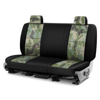 Coverking® - Traditional 2nd Row Camo Jungle Custom Seat Covers