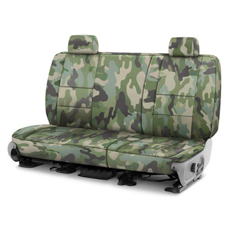Coverking® - Traditional 2nd Row Camo Jungle Custom Seat Covers