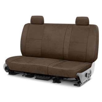 Coverking® - Velour 2nd Row Taupe Custom Seat Covers