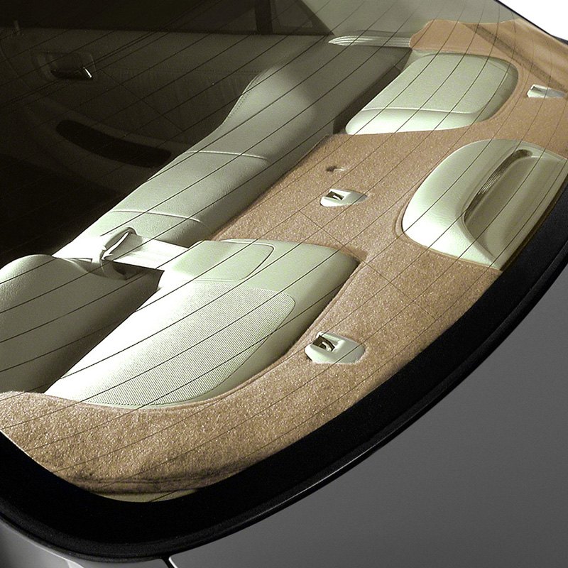 OEM BMW E39 540i 530i M5 Parcel Deck Shelf Trim Covers Headrest Black