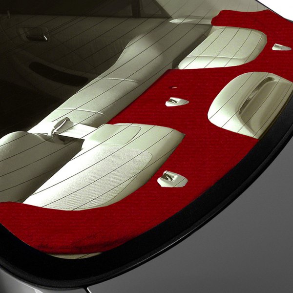  Coverking® - Velour Red Custom Rear Deck Cover