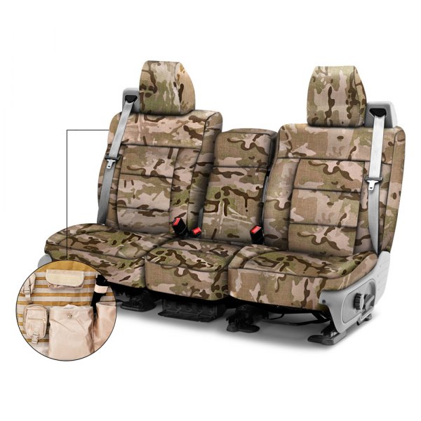 Coverking® - Multicam™ 2nd Row Arid Custom Seat Covers
