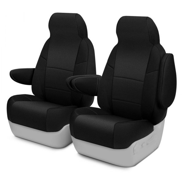 Coverking® - Neosupreme 2nd Row Black Custom Seat Covers