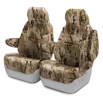 Coverking® - Multicam™ 1st Row Camo Ballistic Arid Custom Seat Covers