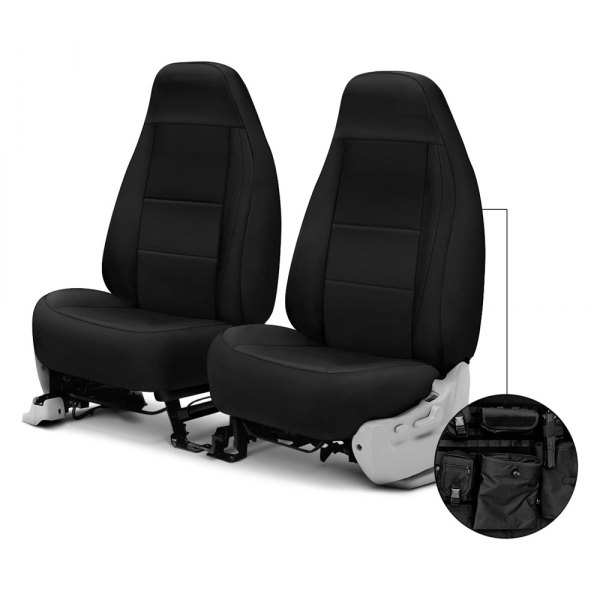 Coverking® - Cordura Ballistic 3rd Row Black Custom Seat Covers
