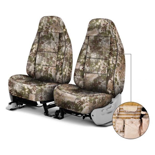 Coverking® - Kryptek™ 3rd Row Tactical Camo Highlander Custom Seat Covers