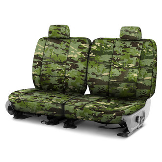 Coverking® - Multicam™ 2nd Row Camo Ballistic Tropic Custom Seat Covers