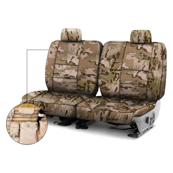 Coverking® - Multicam™ 1st Row Arid Custom Seat Covers