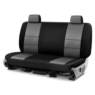 Coverking® - Designer Printed Neosupreme Designer Printed Neosupreme 2nd Row Carbon Fiber Custom Seat Covers
