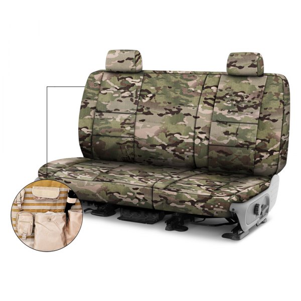 Coverking® - Multicam™ 3rd Row Tactical Camo Classic Custom Seat Covers