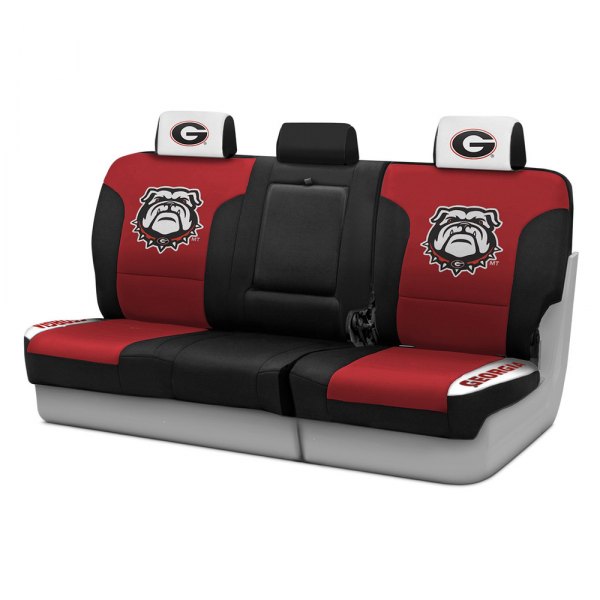 Coverking® - Licensed Collegiate 1st Row Custom Seat Covers with University of Georgia Logo