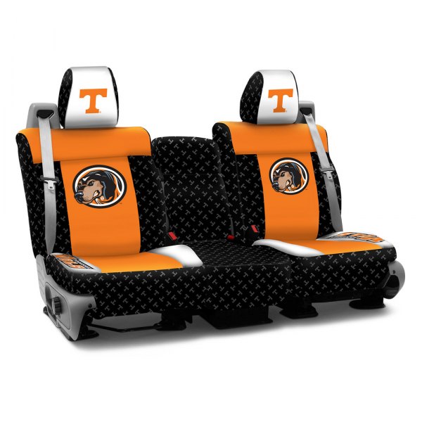 Coverking® - Licensed Collegiate 1st Row Custom Seat Covers with University of Tennessee Logo