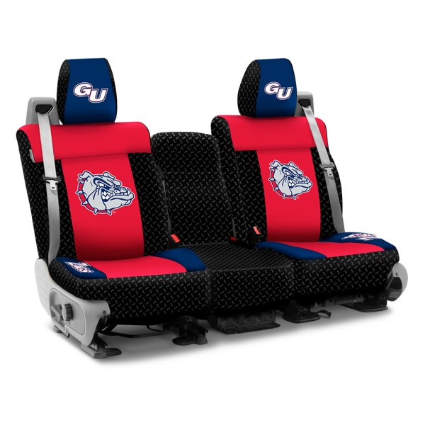 Coverking® - Licensed Collegiate 2nd Row Custom Seat Covers with Gonzaga University Logo