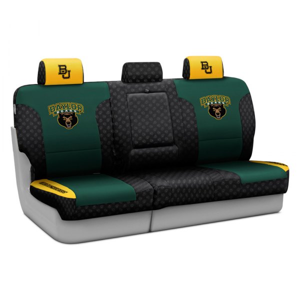 Coverking® - Licensed Collegiate 3rd Row Custom Seat Covers with Baylor University Logo