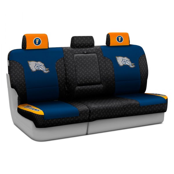 Coverking® - Licensed Collegiate 3rd Row Custom Seat Covers with California State University Fullerton Logo