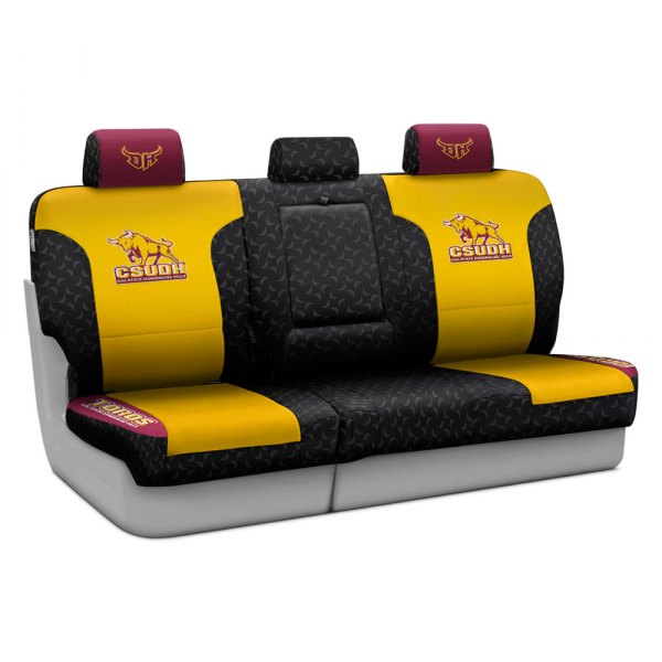 Coverking® - Licensed Collegiate 3rd Row Custom Seat Covers with California State University Dominguez Hills Logo