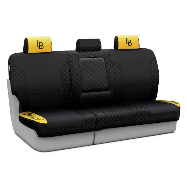 Coverking® - Licensed Collegiate 3rd Row Custom Seat Covers with California State University Long Beach Logo