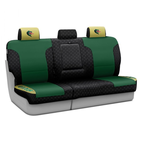 Coverking® - Licensed Collegiate 3rd Row Custom Seat Covers with University of Alabama at Birmingham Logo