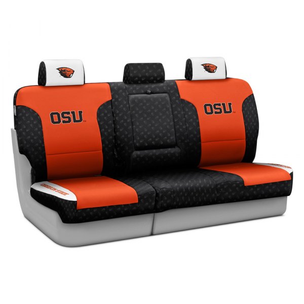 Coverking® - Licensed Collegiate 3rd Row Custom Seat Covers with Oregon State University Logo