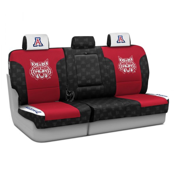 Coverking® - Licensed Collegiate 3rd Row Custom Seat Covers with Arizona Logo