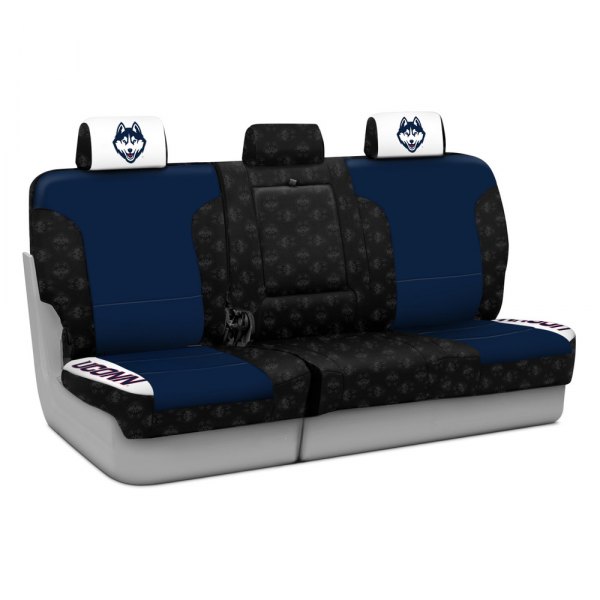 Coverking® - Licensed Collegiate 1st Row Custom Seat Covers with University of Connecticut Logo