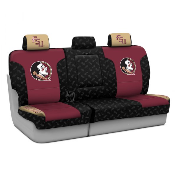 Coverking® - Licensed Collegiate 1st Row Custom Seat Covers with Florida State University Logo