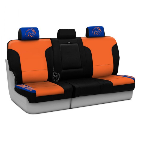 Coverking® - Licensed Collegiate 1st Row Custom Seat Covers with Boise State Logo