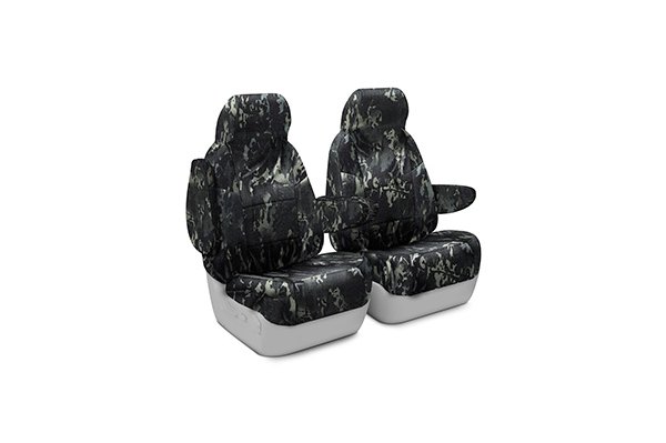 Coverking® - Multicam™ Camo Black Custom Seat Covers