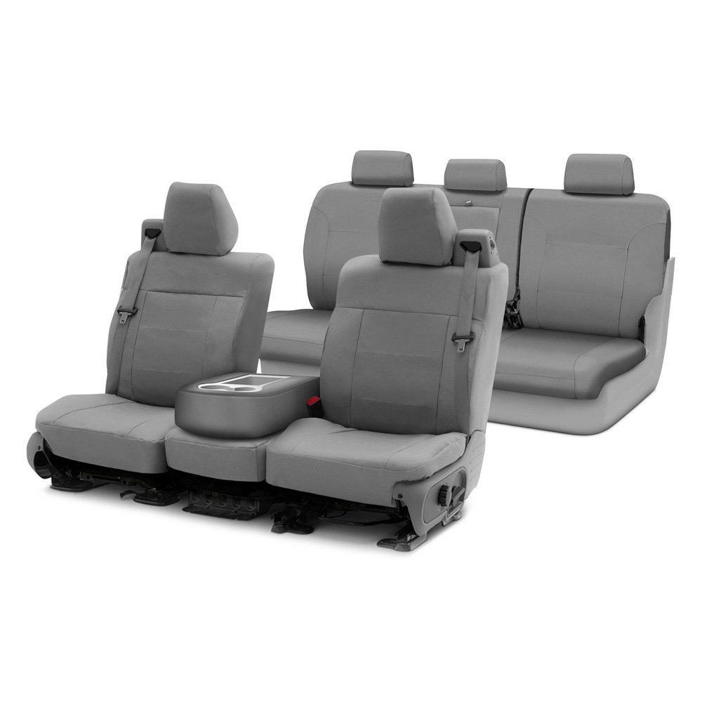 Coverking Custom Front and Rear Seat Covers For Toyota Truck SUVs