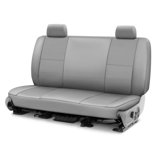 Coverking® - Cordura Ballistic 1st Row Light Gray Custom Seat Covers