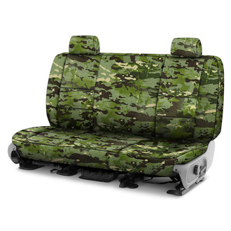 Coverking® - Multicam™ 3rd Row Camo Ballistic Tropic Custom Seat Covers