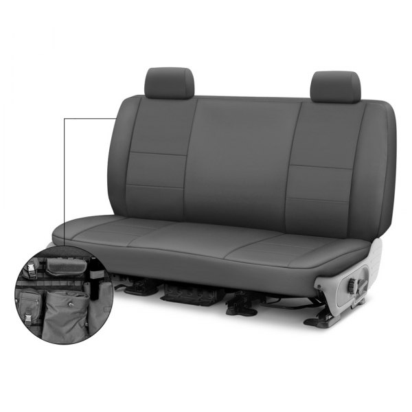 Coverking® - Cordura Ballistic 3rd Row Charcoal Custom Seat Covers