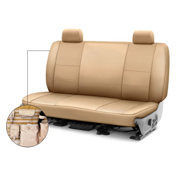 Coverking® - Cordura Ballistic 4th Row Cashmere Custom Seat Covers