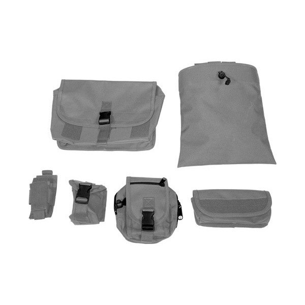 Coverking® - Tactical Charcoal Gray Pouch Set