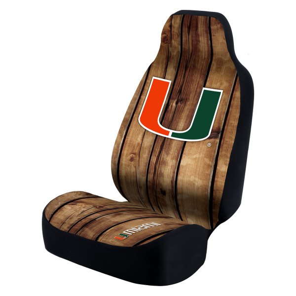  Coverking® - Collegiate Seat Cover (Miami Logos and Colors)