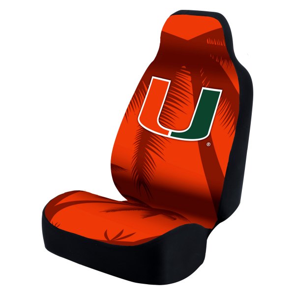  Coverking® - Collegiate Seat Cover (Miami Logos and Colors)