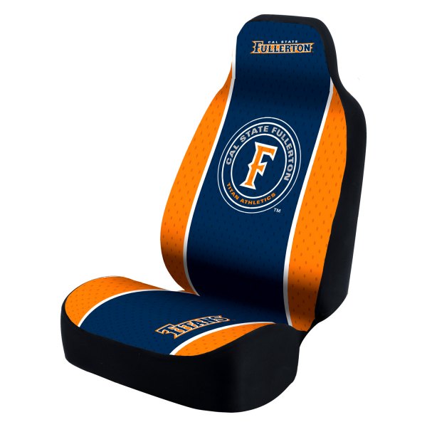  Coverking® - Collegiate Seat Cover (Cal State Fullerton Logos and Colors)