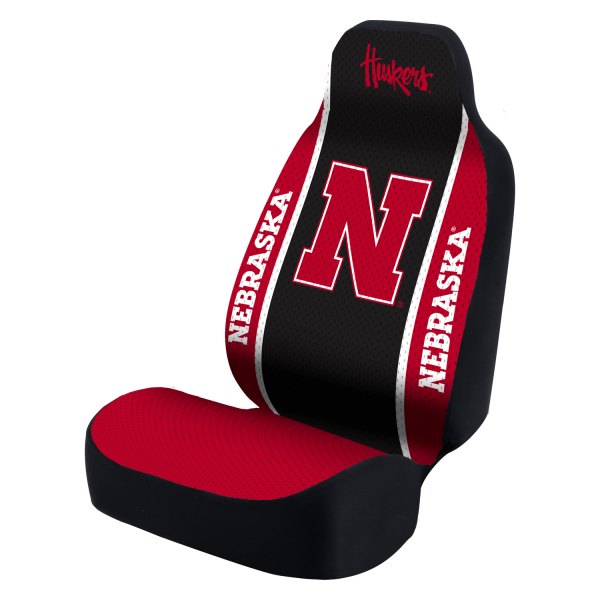  Coverking® - Collegiate Seat Cover (Lincoln Nebraska Logos and Colors)