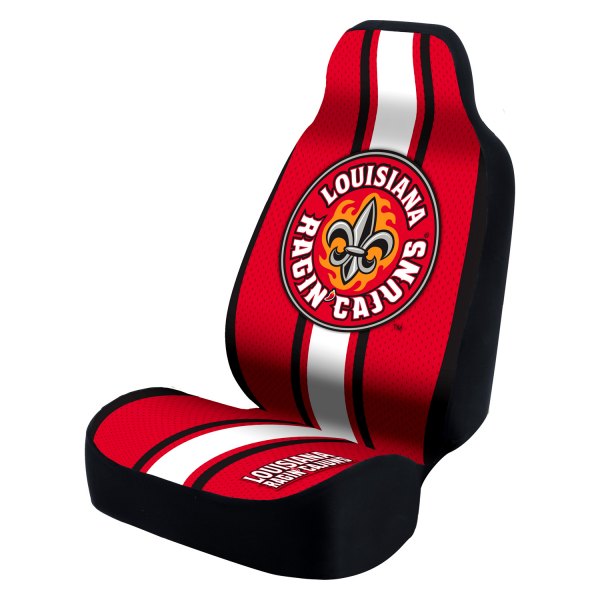  Coverking® - Collegiate Seat Cover (Louisiana at Lafayette Logos and Colors)