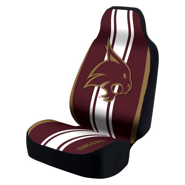  Coverking® - Collegiate Seat Cover (Texas State Logos and Colors)