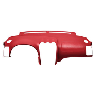 Coverlay® - Red Dash Cover (w/o Speaker Cut Out)