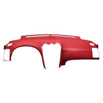 Coverlay® - Red Dash Cover (with Speaker Cut Out)