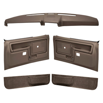 Coverlay® - Dark Brown Interior Combo Kit (Slide Locks)