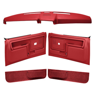 Coverlay® - Red Interior Combo Kit (Power Windows)