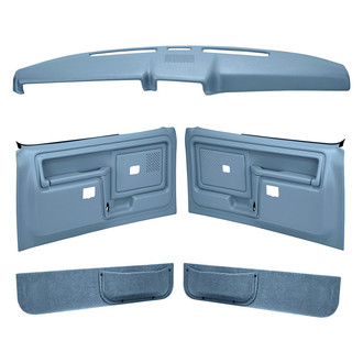 Coverlay® - Light Blue Interior Combo Kit (Power Windows and Slide Locks)