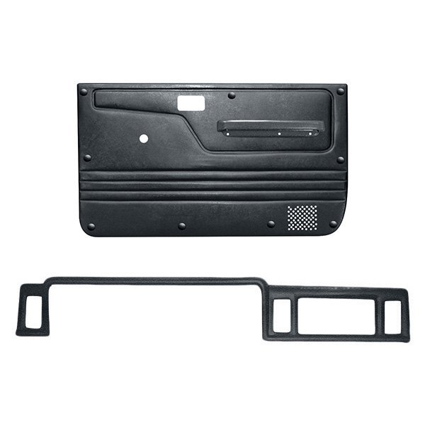 Coverlay® - Black Dash Cover and Door Panels Combo Kit